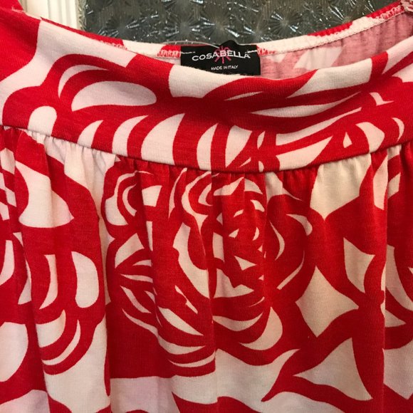 Cosabella camisole red floral large - Picture 9 of 9